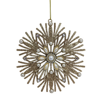 Thumbnail 1: Magical Season Champagne Star Ornament 