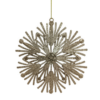 Thumbnail 2: Magical Season Champagne Star Ornament 
