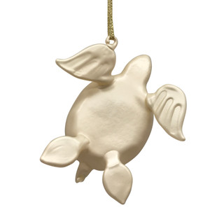 Thumbnail 2: Magical Season Glass Turtle with Pearls Ornament 
