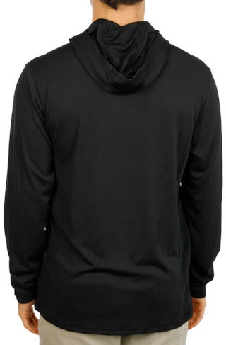 Thumbnail 3: REEL LEGENDS Men's Long Sleeve Freeline Performance Hooded Shirt 