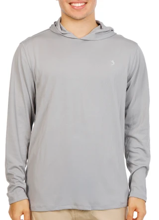 Thumbnail 1: REEL LEGENDS Men's Long Sleeve Freeline Performance Hooded Shirt 