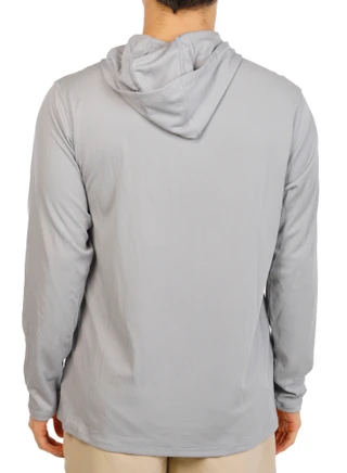 Thumbnail 3: REEL LEGENDS Men's Long Sleeve Freeline Performance Hooded Shirt 
