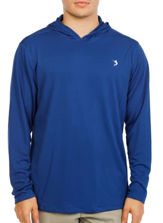 Thumbnail 1: REEL LEGENDS Men's Long Sleeve Freeline Performance Hooded Shirt 