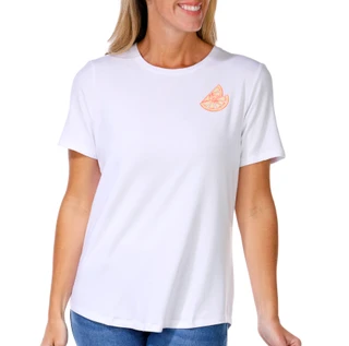 Thumbnail 2: REEL LEGENDS Women's Stone Crab Season Bamboo Tee 