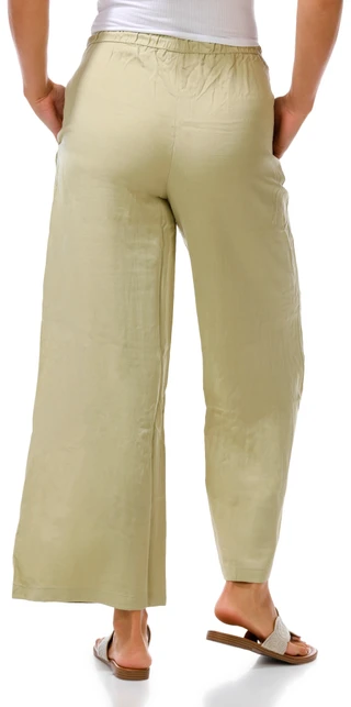 Thumbnail 2: BILLABONG Juniors Solid Drawstring Wide Leg Pants 