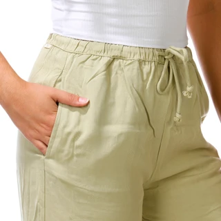 Thumbnail 3: BILLABONG Juniors Solid Drawstring Wide Leg Pants 