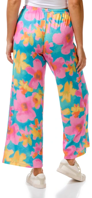 Thumbnail 2: BILLABONG Juniors Surf Draw String Cover-Up Floral Pants 
