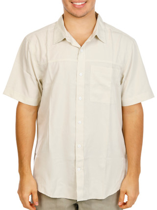 Thumbnail 1: Merrell Men's Short Sleeve Woven Button Down Shirt 