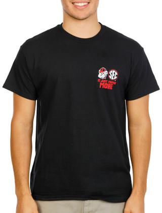 Thumbnail 3: Georgia Bulldogs Men's Short Sleeve Graphic Crew Neck Tee 