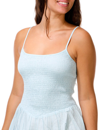 Thumbnail 2: BILLABONG Juniors Flowy Smocked Midi Dress 
