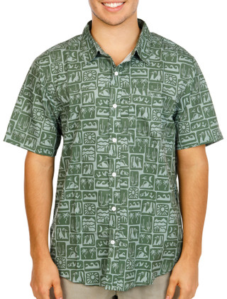 Thumbnail 1: Merrell Men's Short Sleeve Button Down Shirt 