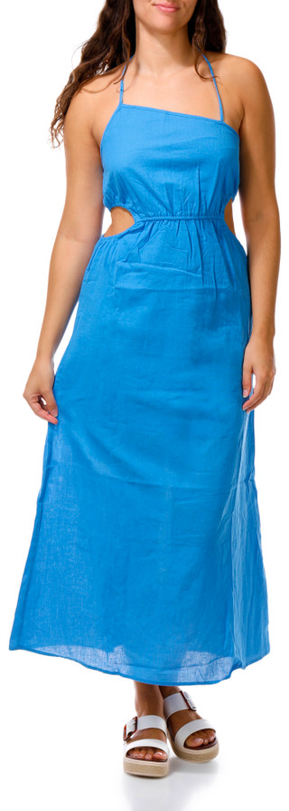 Thumbnail 1: BILLABONG Juniors Cutout Halter Maxi Dress 