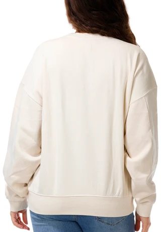 Thumbnail 2: BILLABONG Juniors Long Sleeve Embroidered Logo Fleece Sweater 