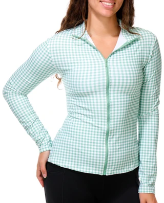 Thumbnail 1: Happy Camp3r Juniors Active Gingham Harper Jacket  