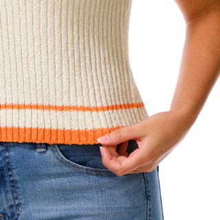 Thumbnail 3: BY TOGETHER Juniors Sleeveless Scoop Neck Sweater 