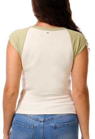 Thumbnail 3: BILLABONG Juniors Raglan Rib Graphic Tee 