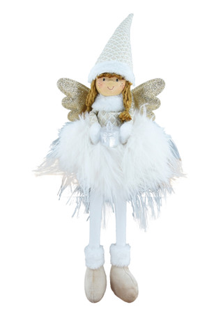 Thumbnail 1: Magical Season 27in Christmas Angel with LED Candle 