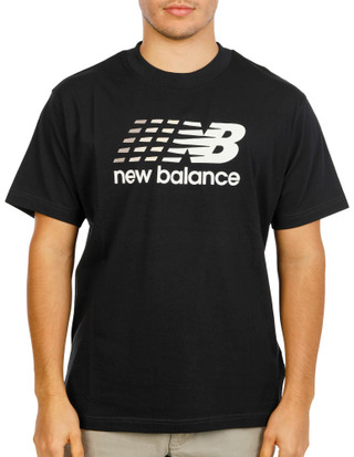 Thumbnail 1: New Balance Men's Short Sleeve Logo Graphic Crew Neck Tee 