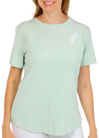 Thumbnail 3: REEL LEGENDS Women's Short Sleeve Bamboo Digital Tee 