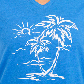 Thumbnail 4: REEL LEGENDS Women's Relaxed Fit Graphic Tee 