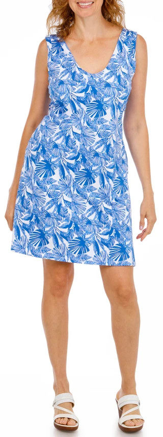 Thumbnail 2: REEL LEGENDS Women's Beach To Bar Pasadena Palm Dress 