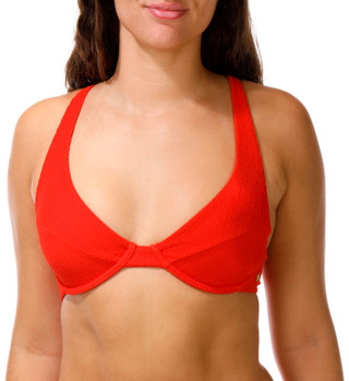 Thumbnail 1: BILLABONG Juniors Ribbed Underwire Bikini Top 