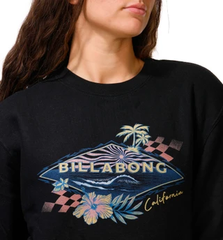 Thumbnail 2: BILLABONG Juniors Long Sleeve California Graphic Sweater 