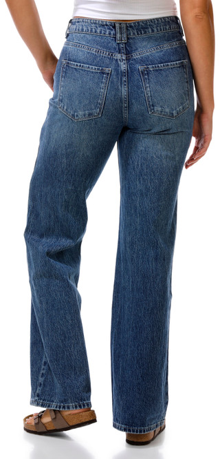 Thumbnail 3: KanCan Juniors High Rise 90s Wide Leg Jeans 