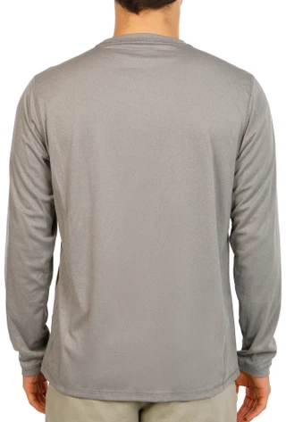 Thumbnail 2: REEL LEGENDS Men's Long Sleeve Heather Freeline Shirt 