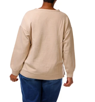 Thumbnail 5: Chenault Women's Plus Snuggle Buddies Sweatshirt  