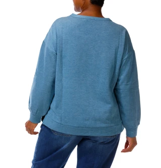 Thumbnail 4: Chenault Women's Plus Purfection Cat Sweatshirt  