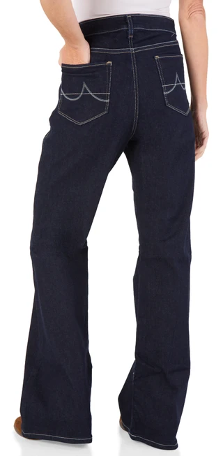 Thumbnail 2: ARIAT Women's Katie 5 Pocket Ultra Stretch Flare Jeans 