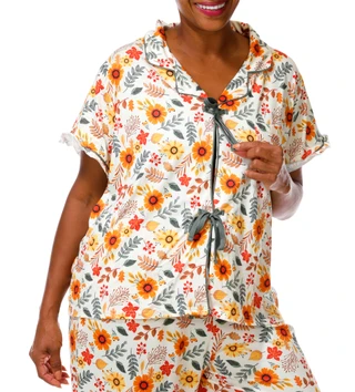Thumbnail 2: Women's Plus 2 pc Pajama Pants Set  