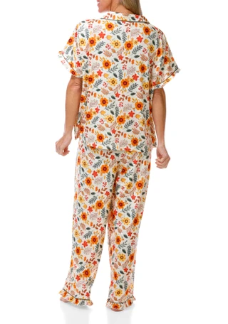 Thumbnail 4: Women's Plus 2 pc Pajama Pants Set  