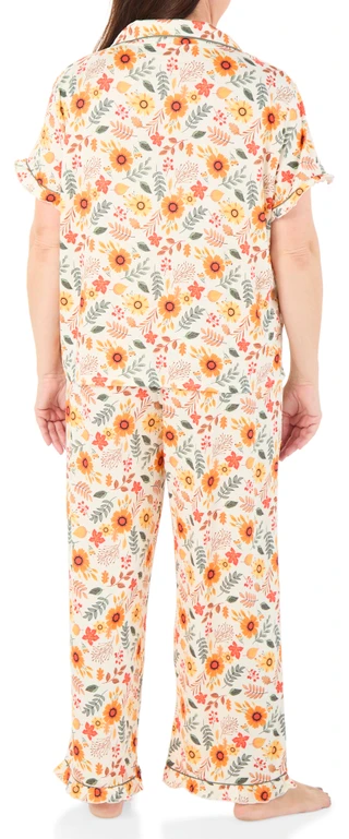 Thumbnail 4: . Women's Plus 2 Pc Fall Pajama Pants Set  