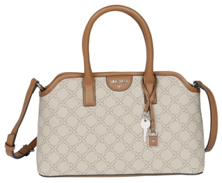 Thumbnail 1: NINE WEST Orin Logo Satchel with Shoulder Strap & Charm 