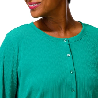 Thumbnail 4: RACHEL ROY Women's Plus Solid Button Down Top  