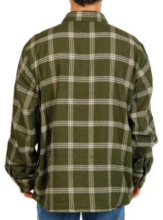 Thumbnail 2: Wrangler Men's Button Down 4 Pocket Flannel Shirt 