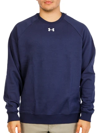 Thumbnail 1: Under Armour Big Men's Kangaroo Pocket Logo Hooded Sweatshirt 
