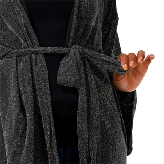 Thumbnail 4: Hayden Women's Plus  Glitter Wrap Dress  