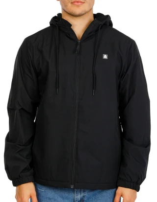 Thumbnail 1: Matix Men's Fleece Lined Zippered 2 Pocket Hooded Windbreaker 