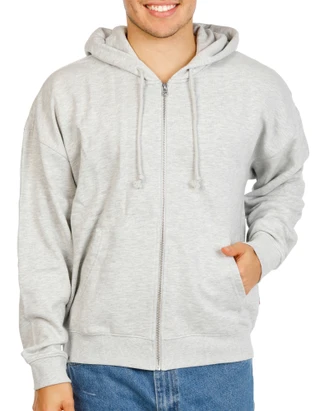 Thumbnail 1: Levi's Men's Zippered 2 Pocket Hooded Sweatshirt Jacket 