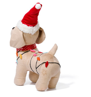 Thumbnail 3: Magical Season Holiday Lights Dog Plush  