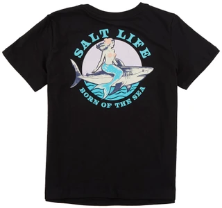 Thumbnail 2: Salt Life Women's Short Sleeve Graphic Crew Neck Top 