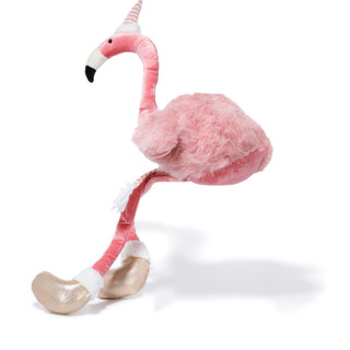 Thumbnail 4: Magical Season Flamingo Santa Hat Decorative Figurine 