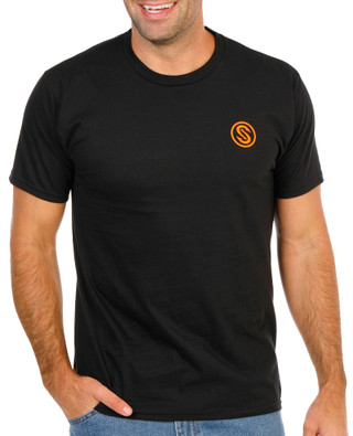 Thumbnail 5: SCALES Men's Short Sleeve Lunkers Only Crew Neck Tee 