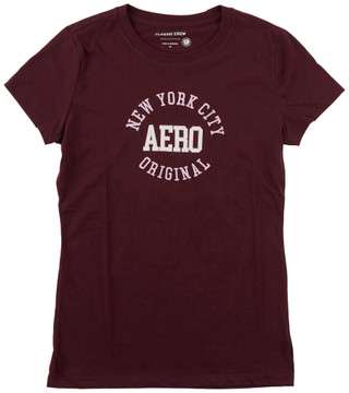 Thumbnail 1: Aeropostale Junior's Short Sleeve Graphic Top 