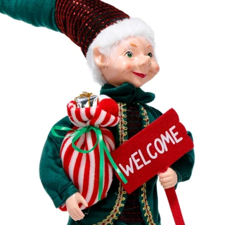 Thumbnail 2: Magical Season Welcome Elf Decorative Figurine 