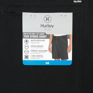 Thumbnail 3: Hurley Men's Solid Hybrid Shorts 