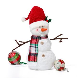 Thumbnail 2: Magical Season Traditional Snowman Decorative Figurine 